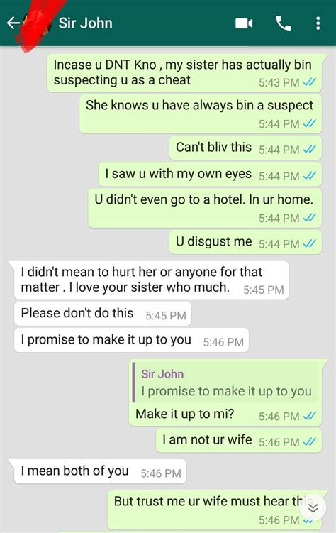 Lady Shares Chat With Sisters Husband Who Promised To Lick Her Honey