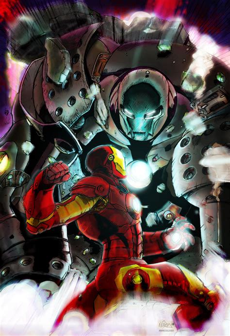Iron Man Vs Iron Monger By Mccullough On Deviantart