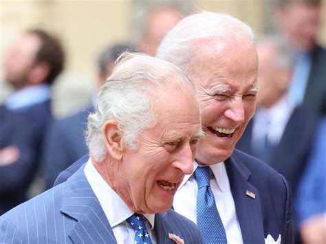 Candid photos from President Joe Biden's visit with King Charles show