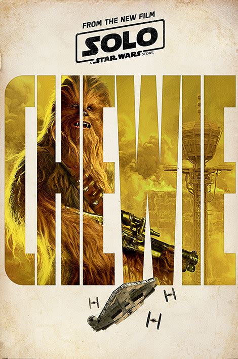 Solo A Star Wars Story Chewie Teaser Póster Lámina Compra En