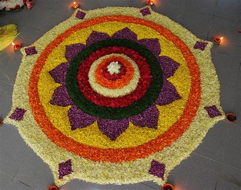 Pookalam designs are essential for celebrating onam. 200 Heart Winning Onam Pookalam Designs Pdf Book with ...
