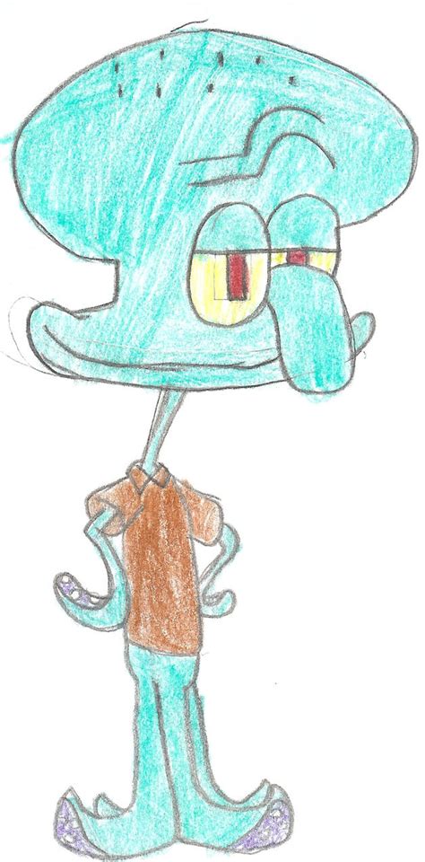 Squidward Tentacles By Lordofrabbids1 On Deviantart