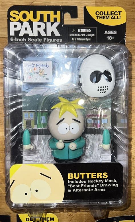 South Park Mezco Action Figure Collection Stan Kyle Kenny Butters And Mr Hankey Ebay