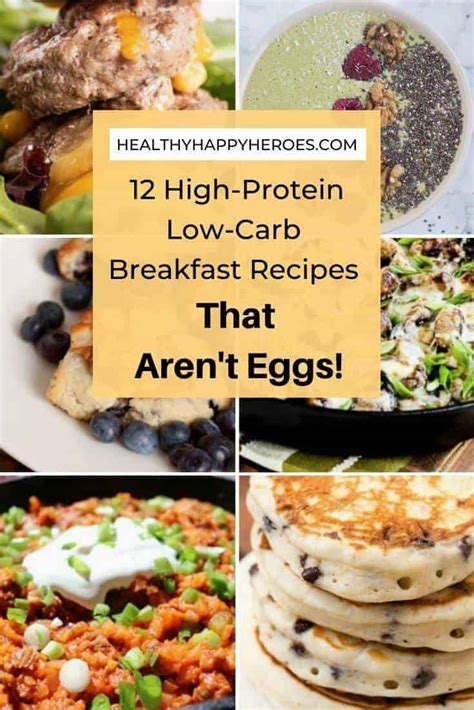 12 High Protein Low Carb Breakfast Ideas Without Eggs You Ll Love Empty Nest Bliss