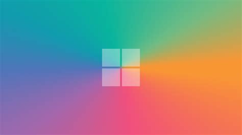 A Clean Colourful Windows 10 Inspired Wallpaper Windows