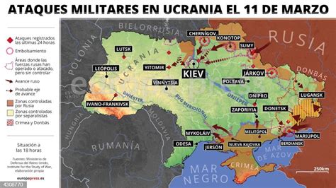 Ataques Militares En Ucrania El 11 De Marzo Europapress