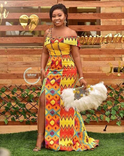 Ghanaian Traditional Wedding Dresses Form Kente Fashionist Now