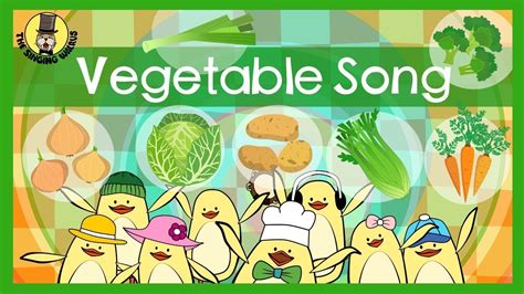 Vegetable Song Songs For Kids The Singing Walrus Youtube