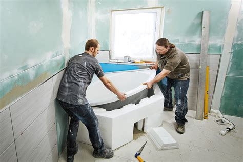 Neue badewanne in wannenträger einbauen! Badewanne einbauen mit Wannenträger | HORNBACH
