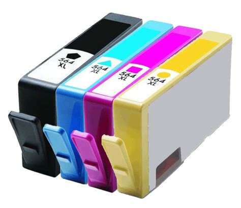 Compatible Hp 564xl Ink Cartridge 4 Pack 12744