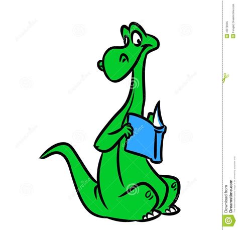 dinosaur reading free download on clipartmag
