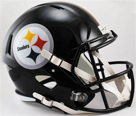 Pittsburgh Steelers Nfl Riddell Speed Full Size Replica Football Helmet