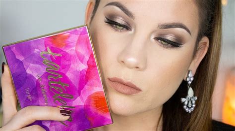 Tarte Tartelette In Bloom Eyeshadow Tutorial Youtube