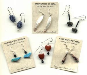 Also, a glue stick is great for layering paper, to make thicker cards. Creative Earring Card Ideas — Jewelry Making Journal