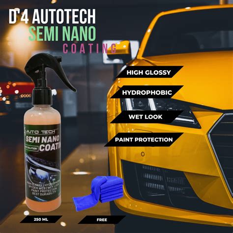 Jual Semi Nano Coating Pengkilap Body Cat Mobil Motor Pelapis Bodi