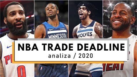 At first a sleepy trade deadline. NBA TRADE DEADLINE 2020 analiza, rozczarowania ...