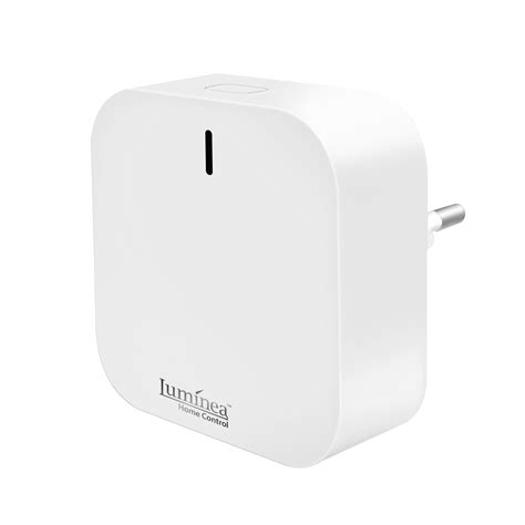 Luminea Home Control Smarter Schalter Aufsatz für Kippschalter Taster