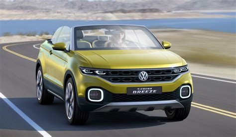 Volkswagen T-Cross Breeze Concept is a Compact Convertible Crossover ...