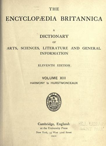 The Encyclopaedia Britannica Open Library