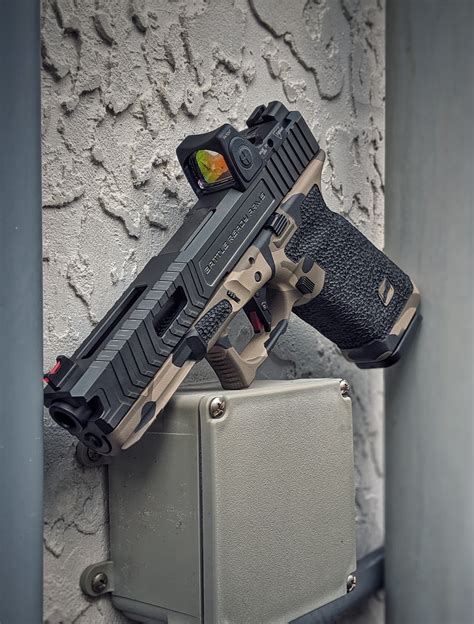 Custom Glock 17 Stippling Slide And Cerakote Artofit