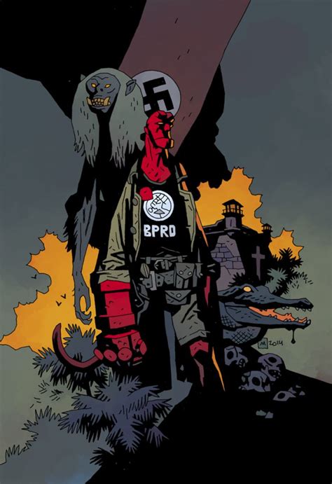 Hellboy And The Bprd 52 Mike Mignola Mike Mignola Art Hellboy Art