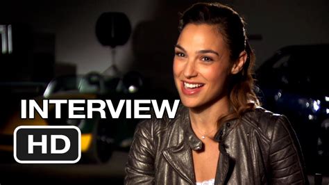 Fast And Furious 6 Interview Gal Gadot 2013 Dwayne Johnson Movie Hd