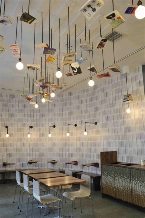 Best Restaurant Interior Design Ideas Bookstore Cafe In Manhattan Nyc