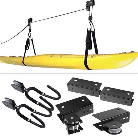 Buy Kayak Ceiling Hoist Kayak And Canoe Garage Storage Hoist Lift With