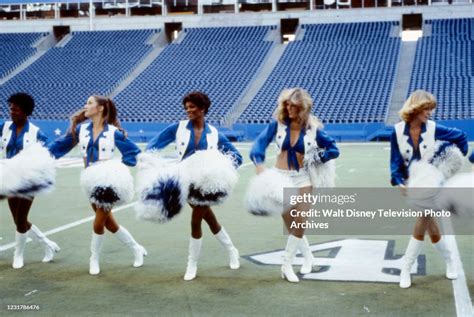 Dallas Cowboy Cheerleaders Appearing In The Abc Tv Movie Dallas