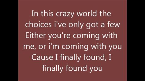 Enrique Iglesias Finally Found You Feat Sammy Adams Lyrics YouTube