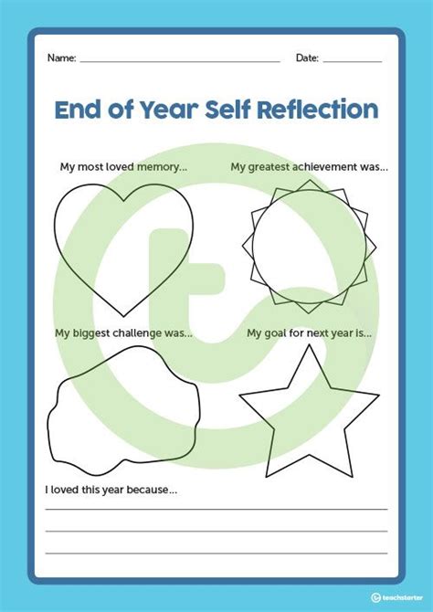 Reflection Worksheet Kids Kidsworksheetfun