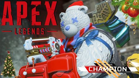Apex Legends Gibraltar Polar Bear Christmas Special Win Youtube