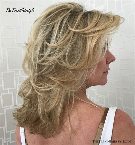 Believe it or not, this hair style for the over 50's takes as little as ten minutes to achieve! Medium Layered Haircut - 80 Best Hairstyles for Women Over ...