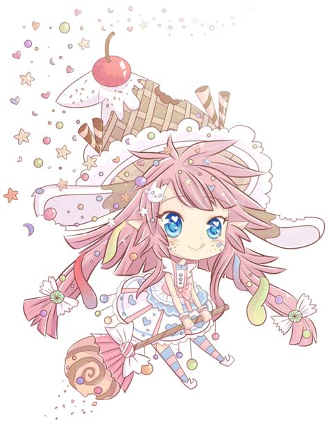 Freetoedit Anime Candy Kawaii Rabbit Sticker By Teatea 221