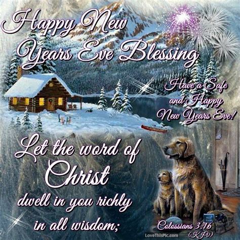 Religious New Years Eve Blessings Quote Pictures Photos And Images