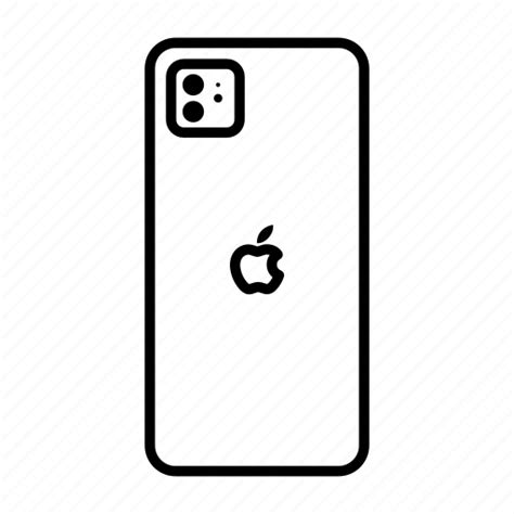 Apple, iphone 11, mobile, phone, smartphone icon