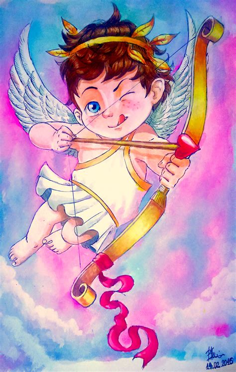 Cupid Roman God Of Love By Vangel4e On Deviantart