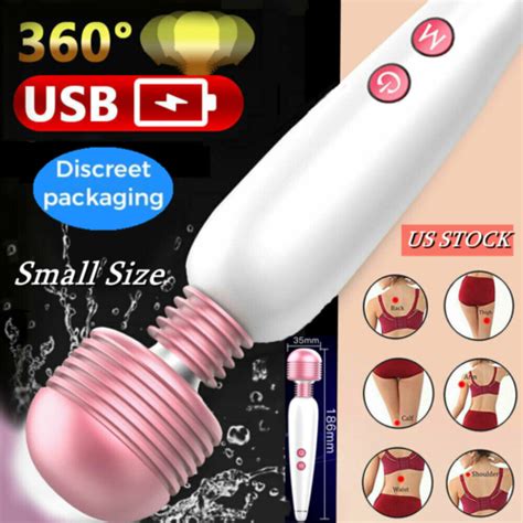 Modes Dildo Vibrator G Spot Clit Massager Orgasm Rechargeable Sex Toys Couple Ebay