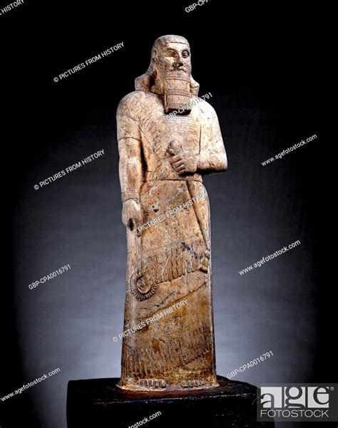 Iraq Ashurnasirpal II King Of Assyria 883 859 BCE Stock Photo
