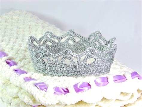 Crochet Crown Pattern Crochet Pattern Girl Crown Princess Tiara Photo