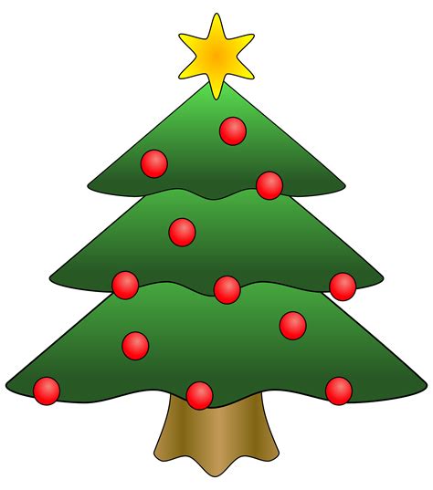 Clip Art Christmas Tree Free Clipart Images Cliparting Com