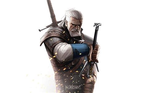 Minimalism The Game Background Fantasy Art Art The Witcher