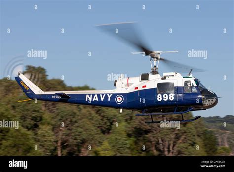 Bell Uh 1b Iroquois Helicopter Vh Nvv Operated By The Royal Australian