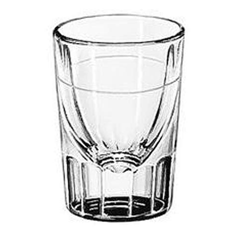 libbey 5126 s0711 2 oz fluted shot glass with 0 875 oz cap line case of 12 restaurant