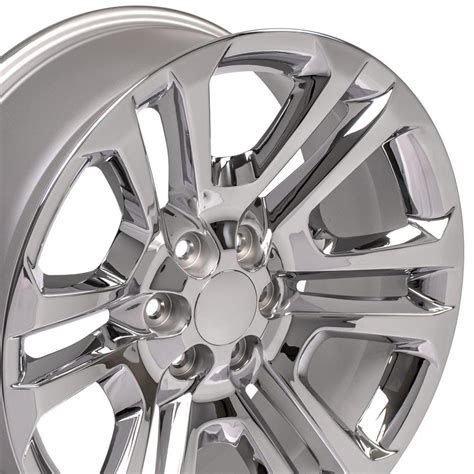 20 2015 Ck158 Chevy Gmc Yukon Sierra Chrome Wheels Set Of 4 20x9 Rims