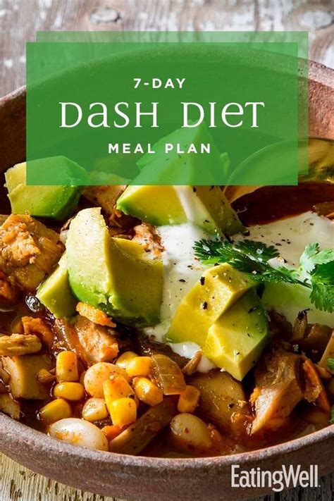 7 Day Dash Diet Menu In 2020 Dash Diet Menu Dash Diet Meal Plan
