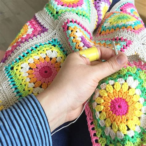 8 Rainbow Crochet Blanket Patterns For New 2019 Beauty Crochet Patterns