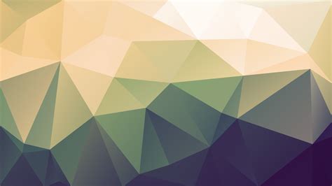 Geometric Green And Yellow Material Design