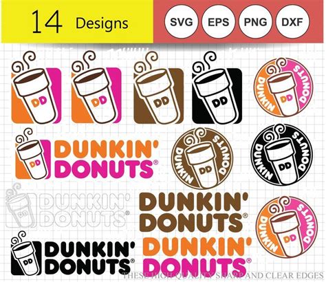 Dunkin Donuts Vector Svg Dxf Png Eps File Free Downlod
