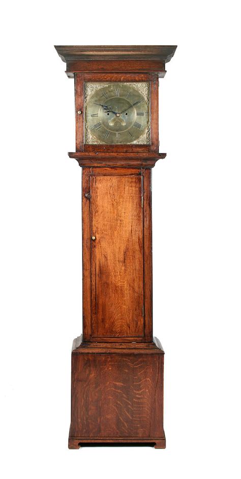 Bonhams A Third Quarter 18th Century Welsh Oak Cased 30 Hour Brass Dial Longcase Clock John